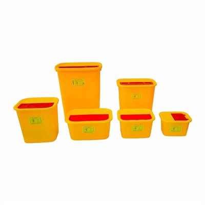 Container portabil mic pentru obiecte ascuțite