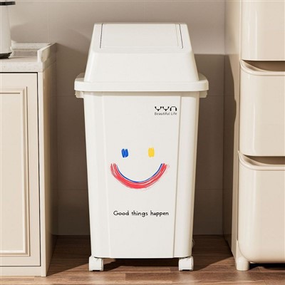 Coș de gunoi mare cu capac batant